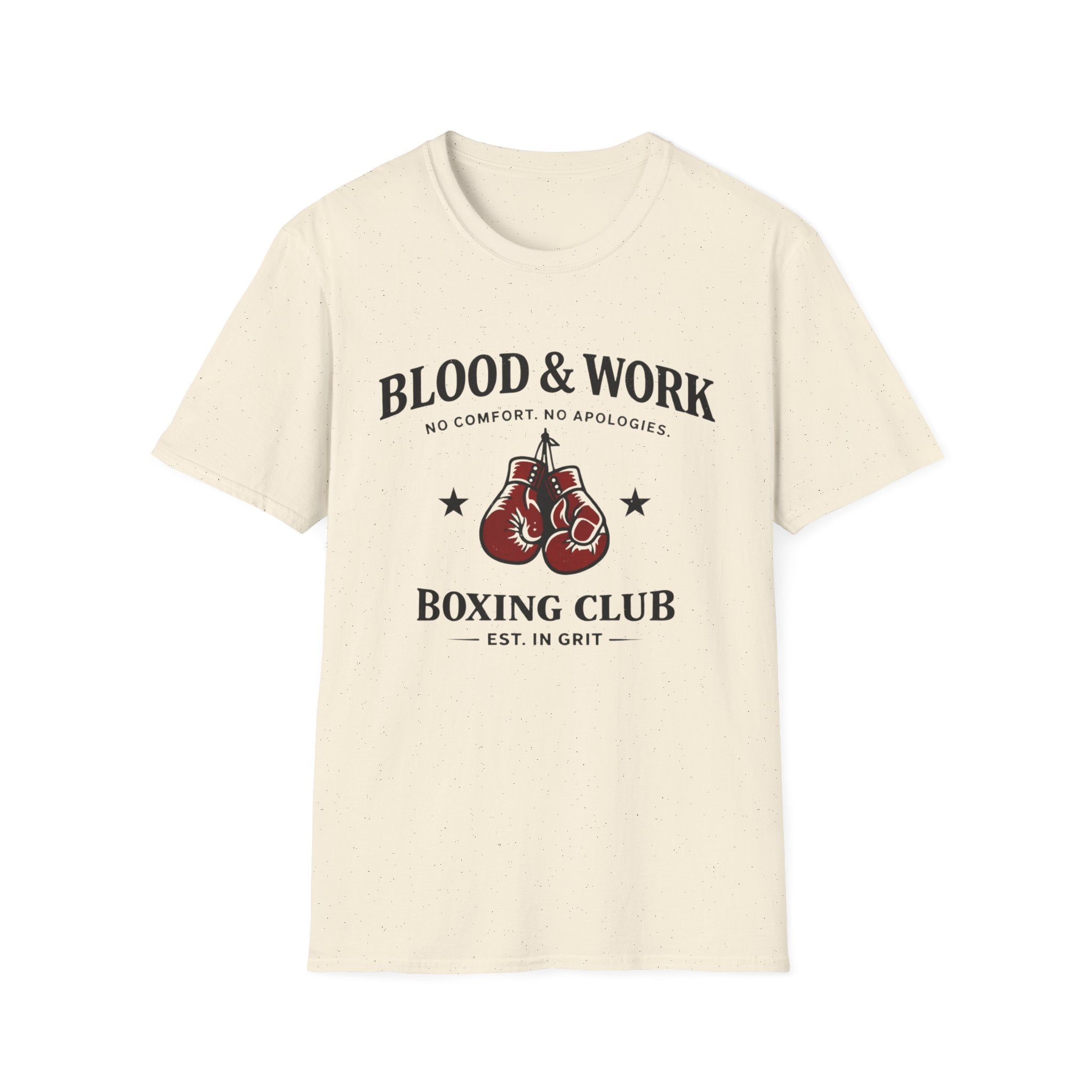 Boxing Club T-Shirt — "Blood & Work"