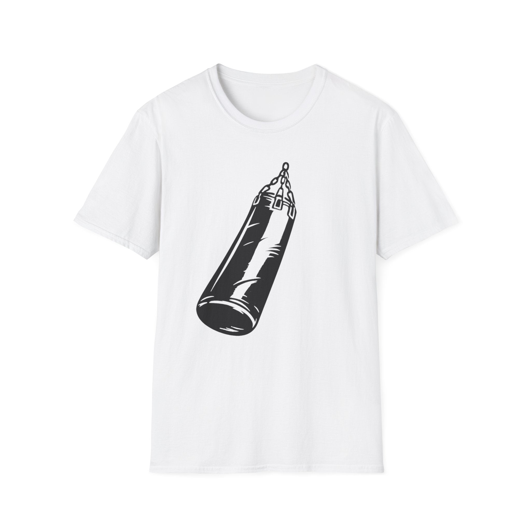 Boxing Punching Bag T-Shirt — Vintage Gym Training Tee