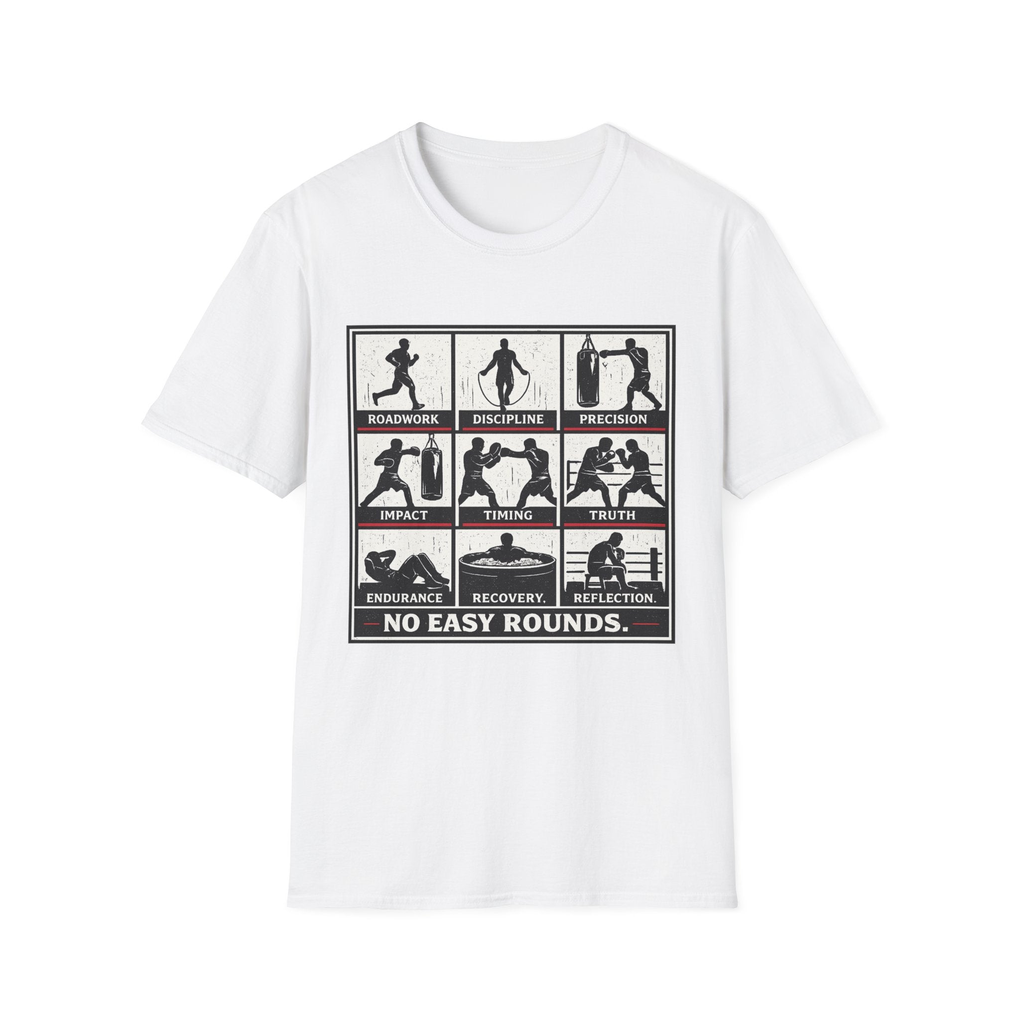 no easy rounds t-shirt