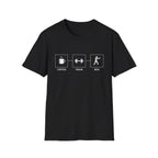 Coffe+train+boxing T-shirt