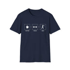 Coffe+train+boxing T-shirt