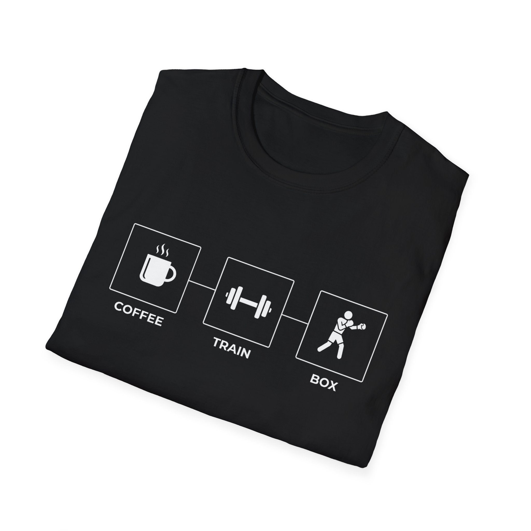 Coffe+train+boxing T-shirt