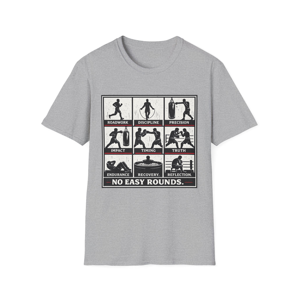 no easy rounds t-shirt