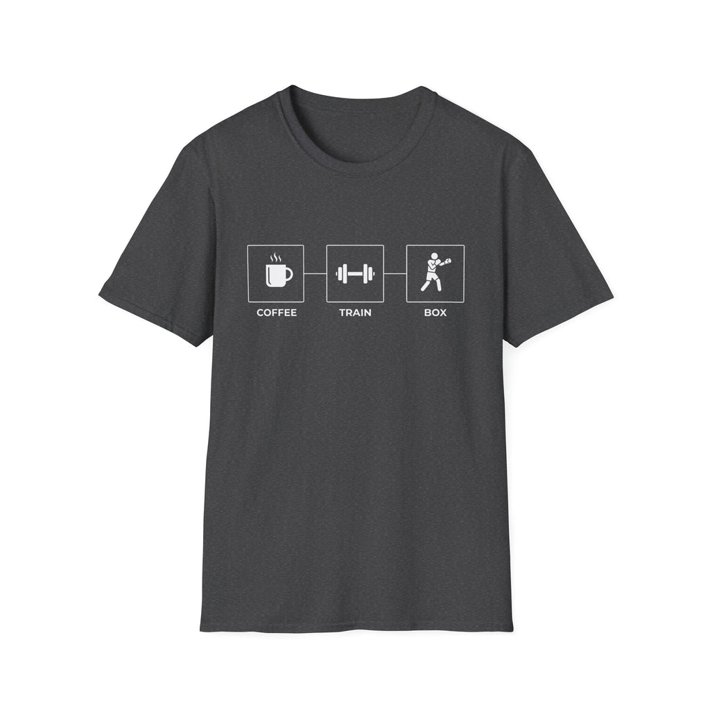 Coffe+train+boxing T-shirt