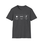 Coffe+train+boxing T-shirt