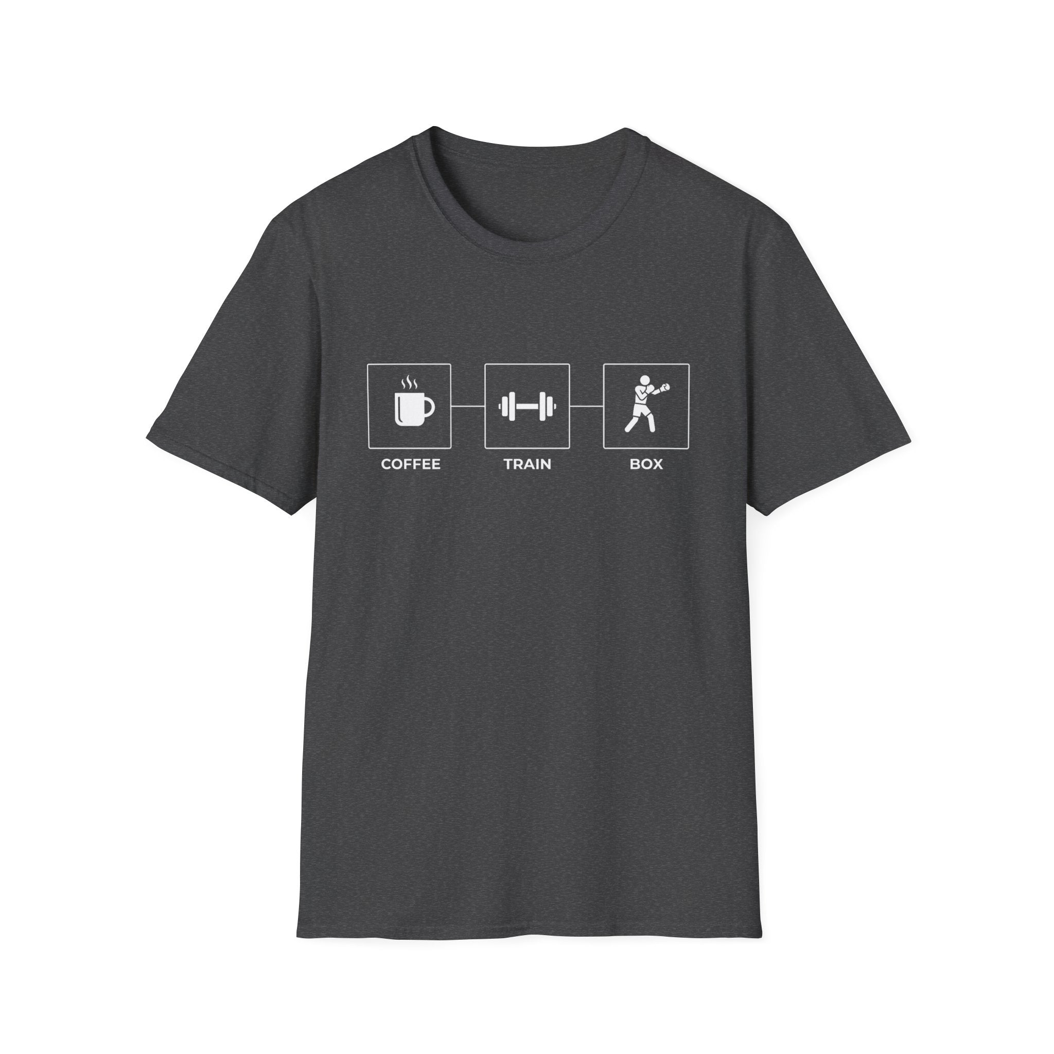 Coffe+train+boxing T-shirt