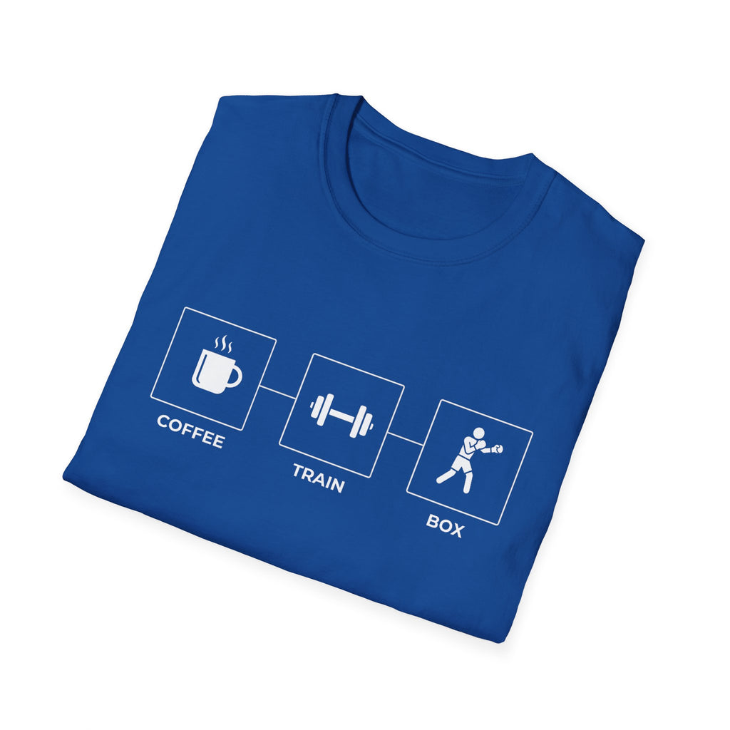 Coffe+train+boxing T-shirt