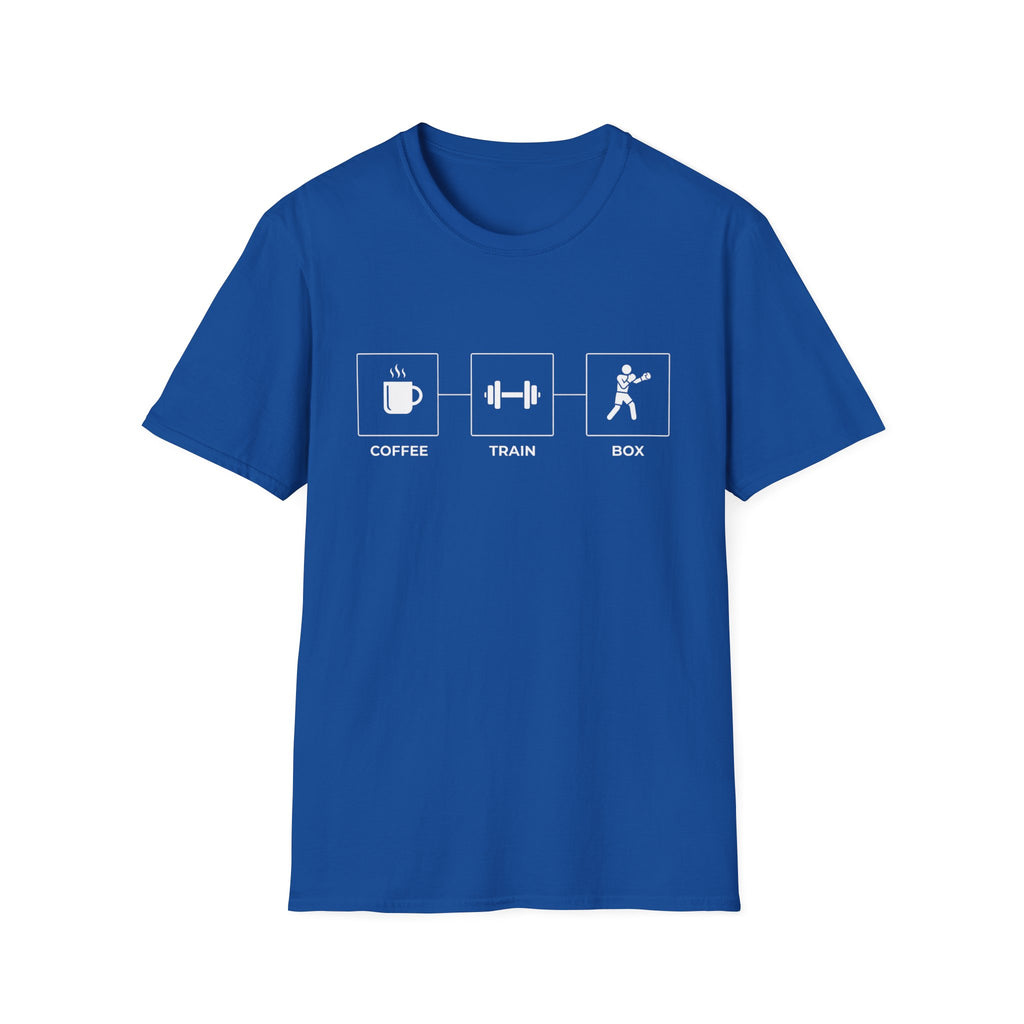 Coffe+train+boxing T-shirt