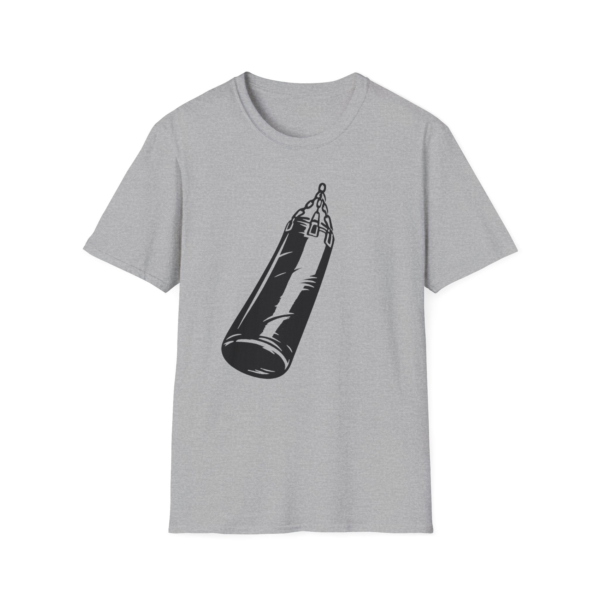 Boxing Punching Bag T-Shirt — Vintage Gym Training Tee