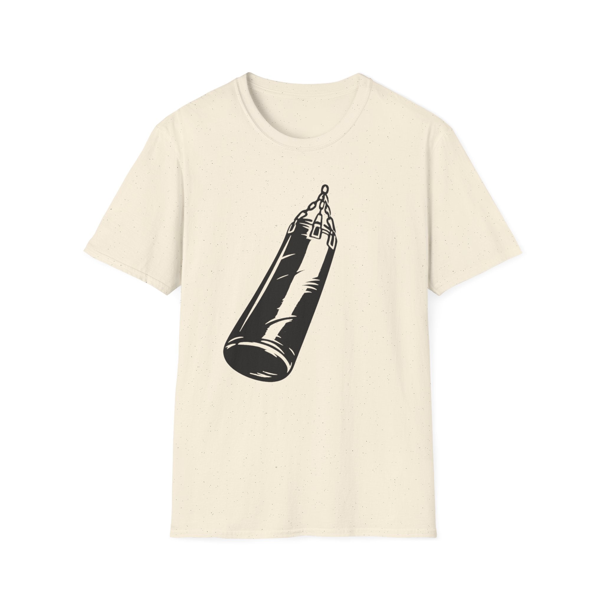 Boxing Punching Bag T-Shirt — Vintage Gym Training Tee
