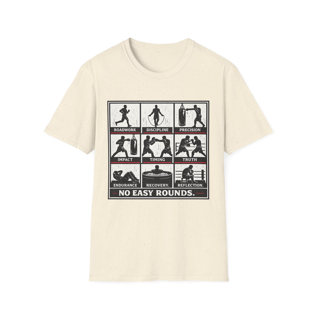 no easy rounds t-shirt
