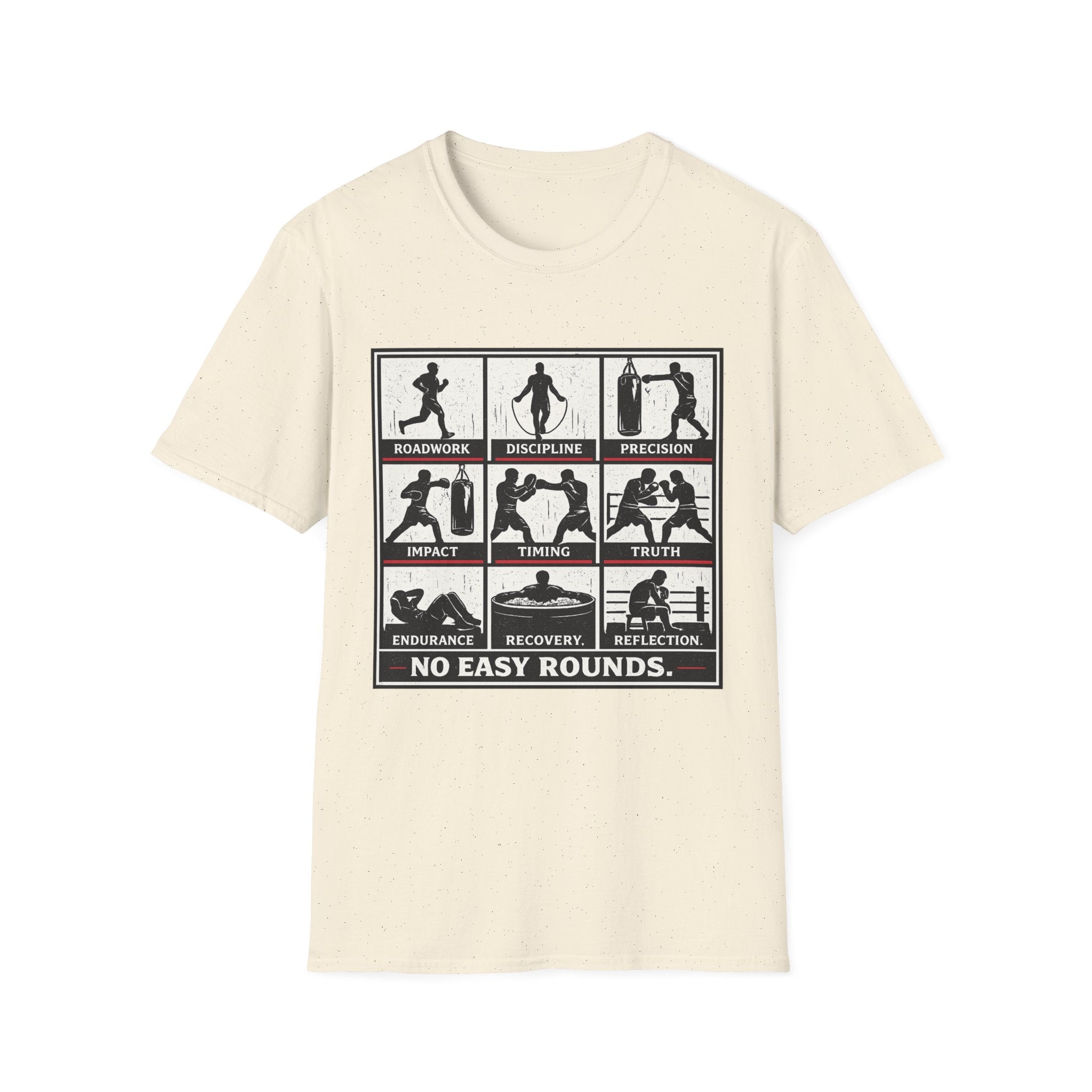 no easy rounds t-shirt