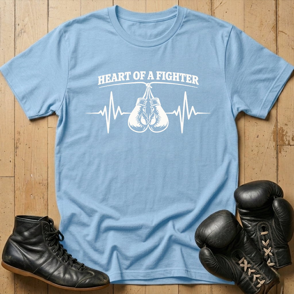 heart of fighter T-shirt