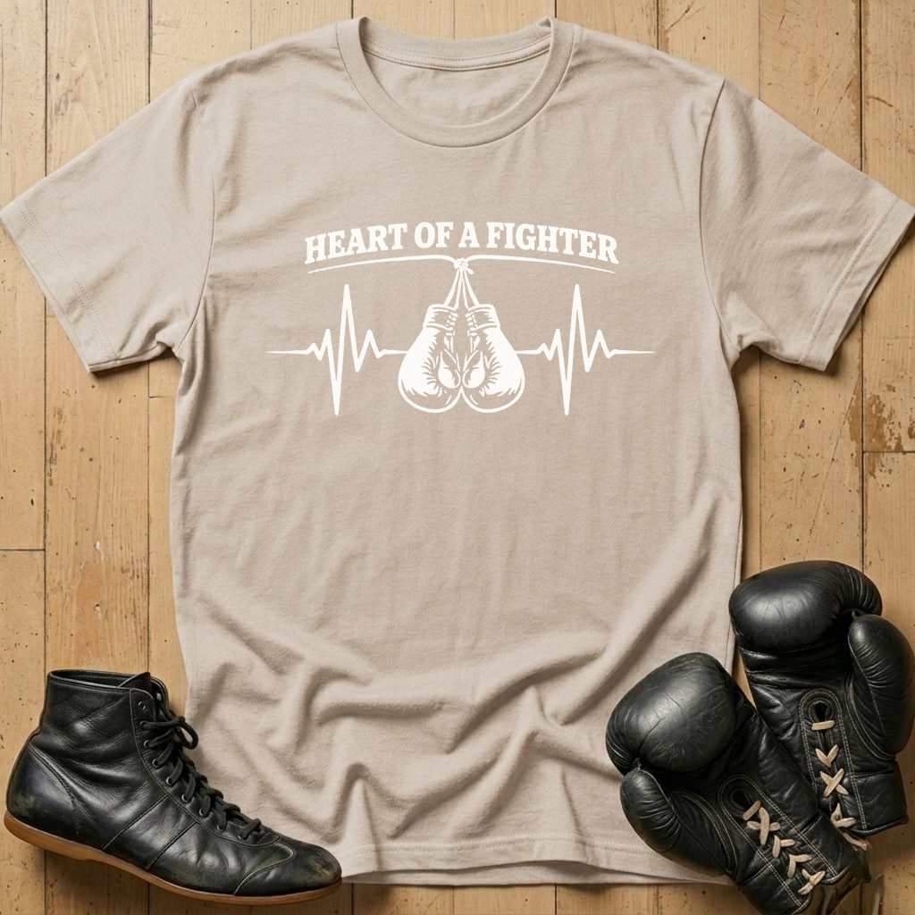 heart of fighter T-shirt