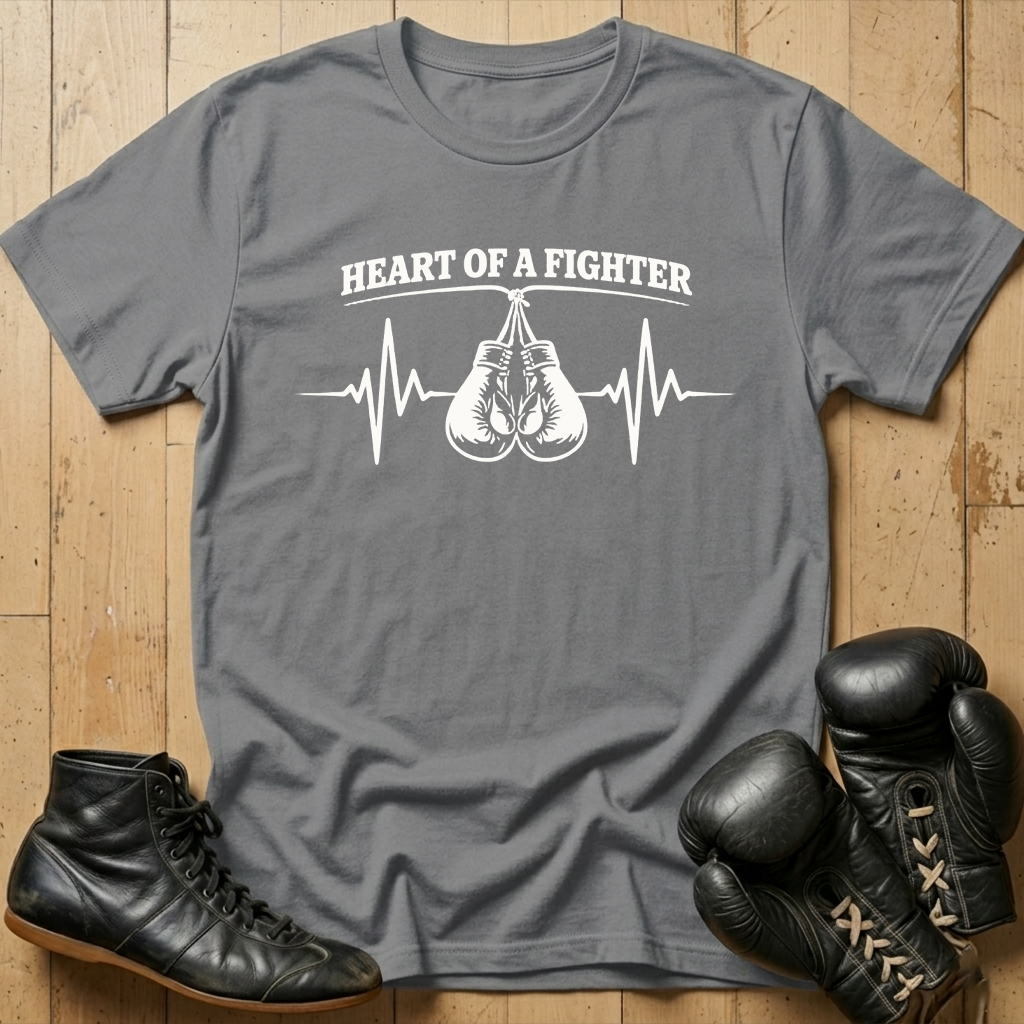 heart of fighter T-shirt