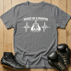 heart of fighter T-shirt