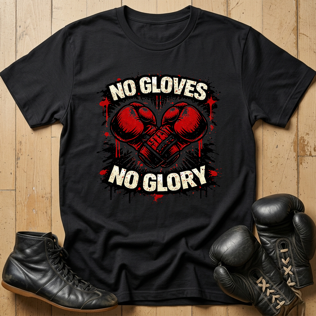 No Gloves No Glory T-shirt
