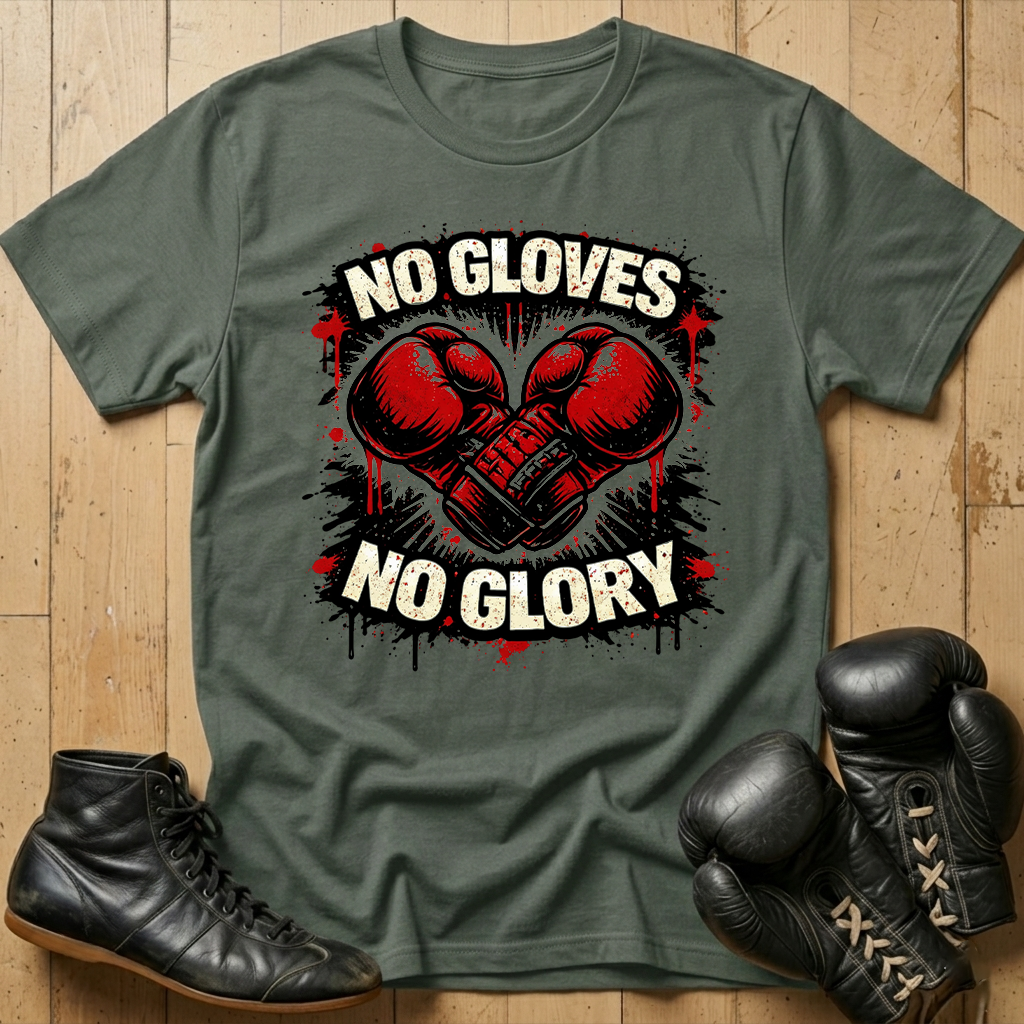 No Gloves No Glory T-shirt