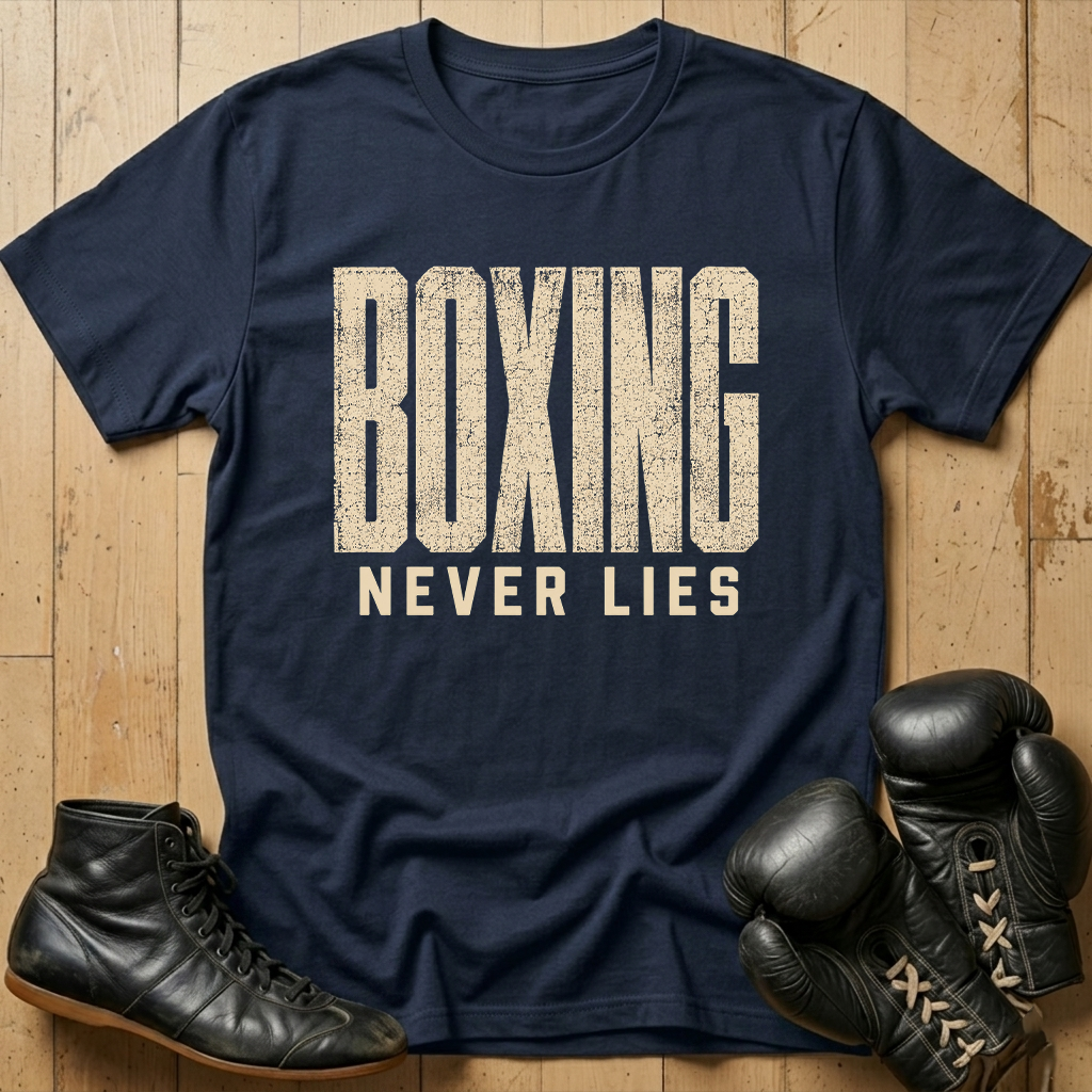 Boxing Never liesT-shirt