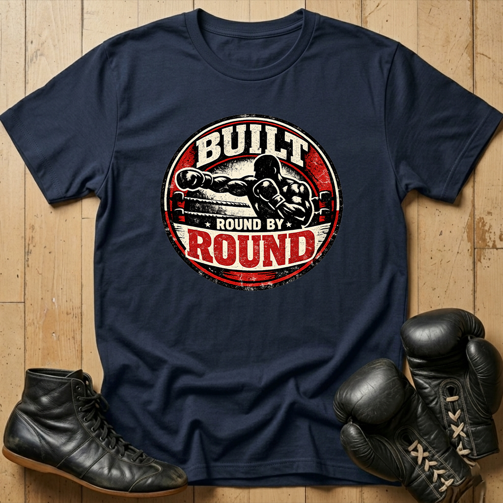 built round by round T-shirt
