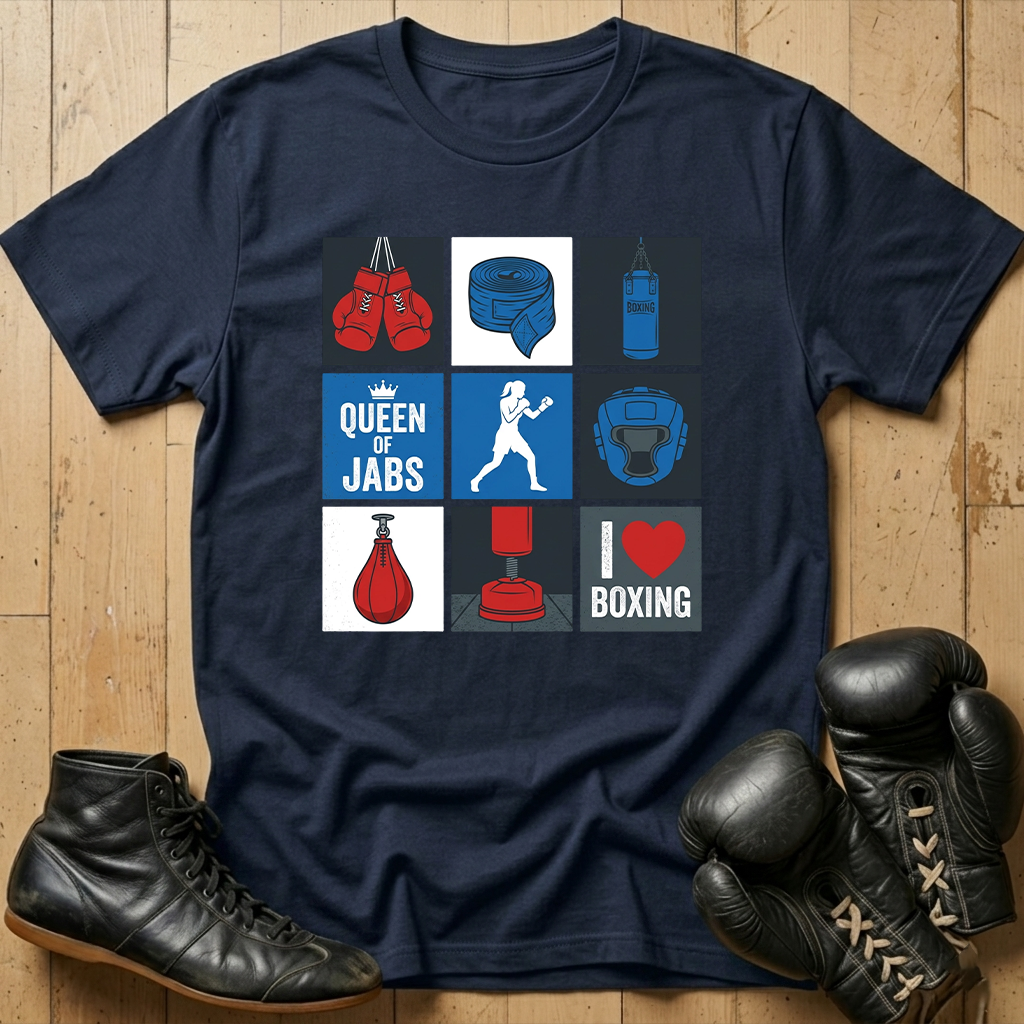 Boxing square T-shirt