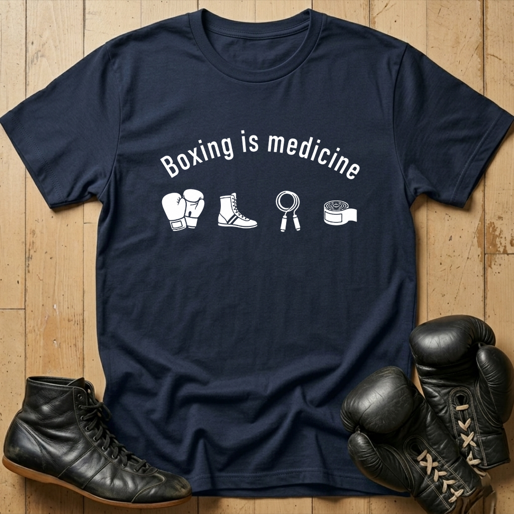 Sanity boxing T-shirt