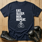 Eat sleep box repeat T-shirt