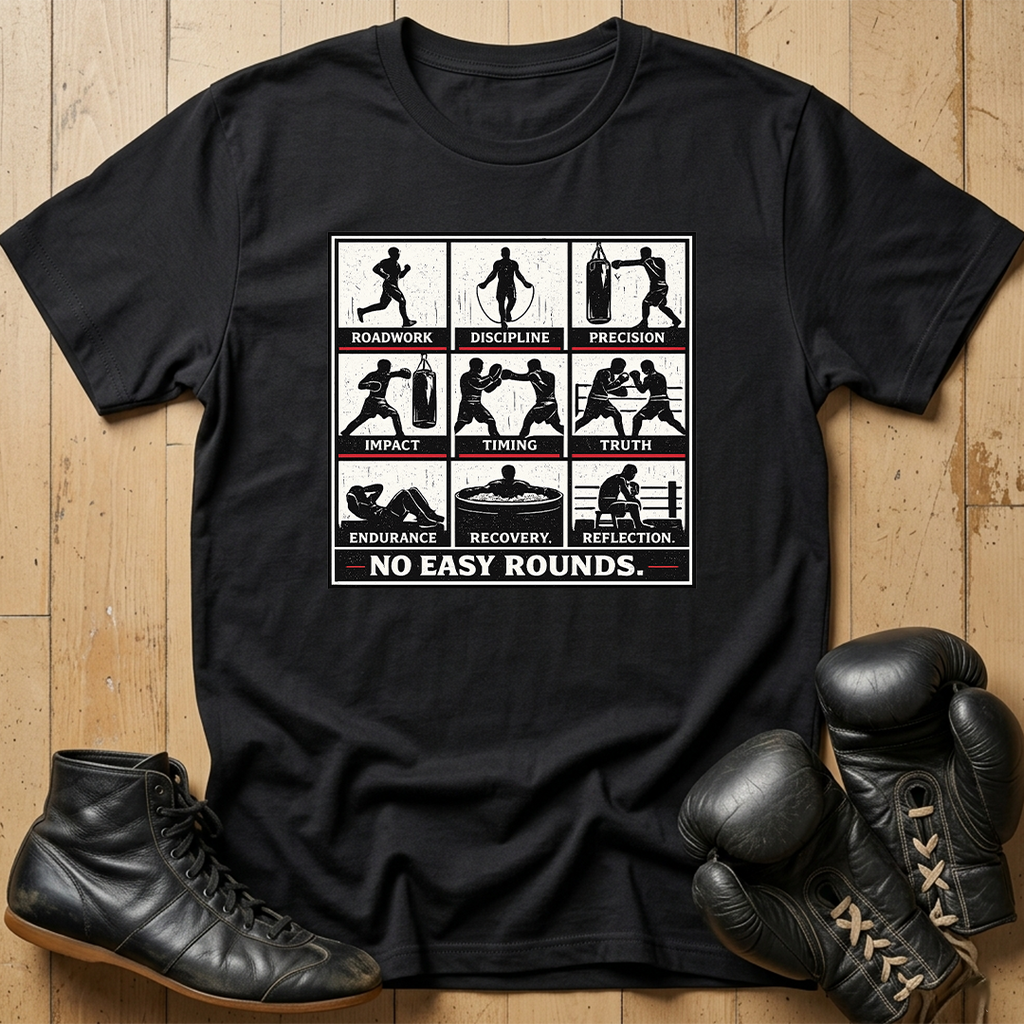 No easy rounds t-shirt