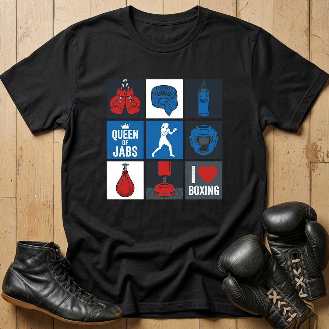 Boxing square T-shirt