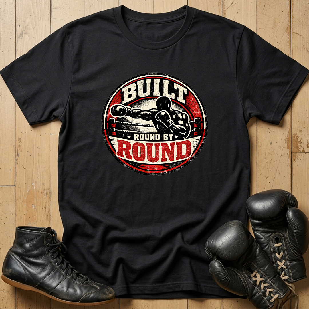 built round by round T-shirt