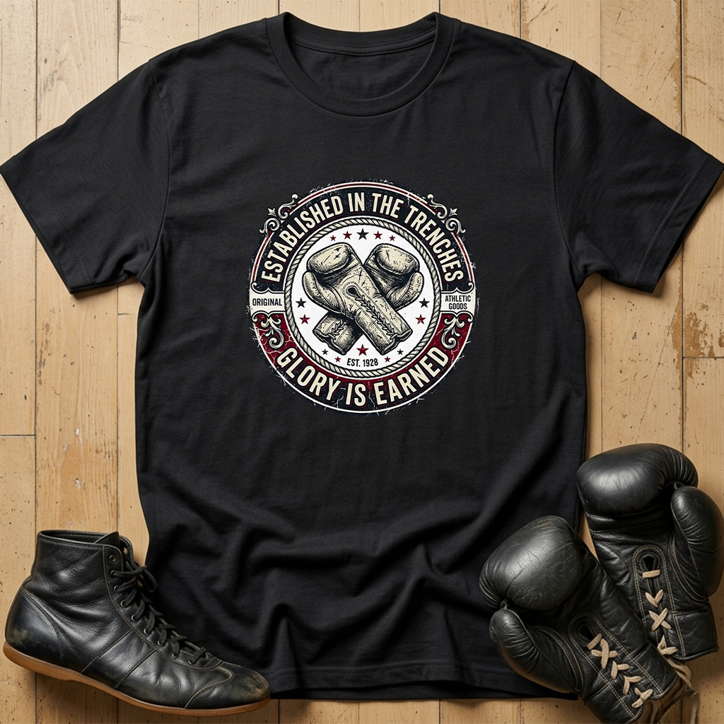 ESTABLISHED IN THE TENCHES   T-shirt
