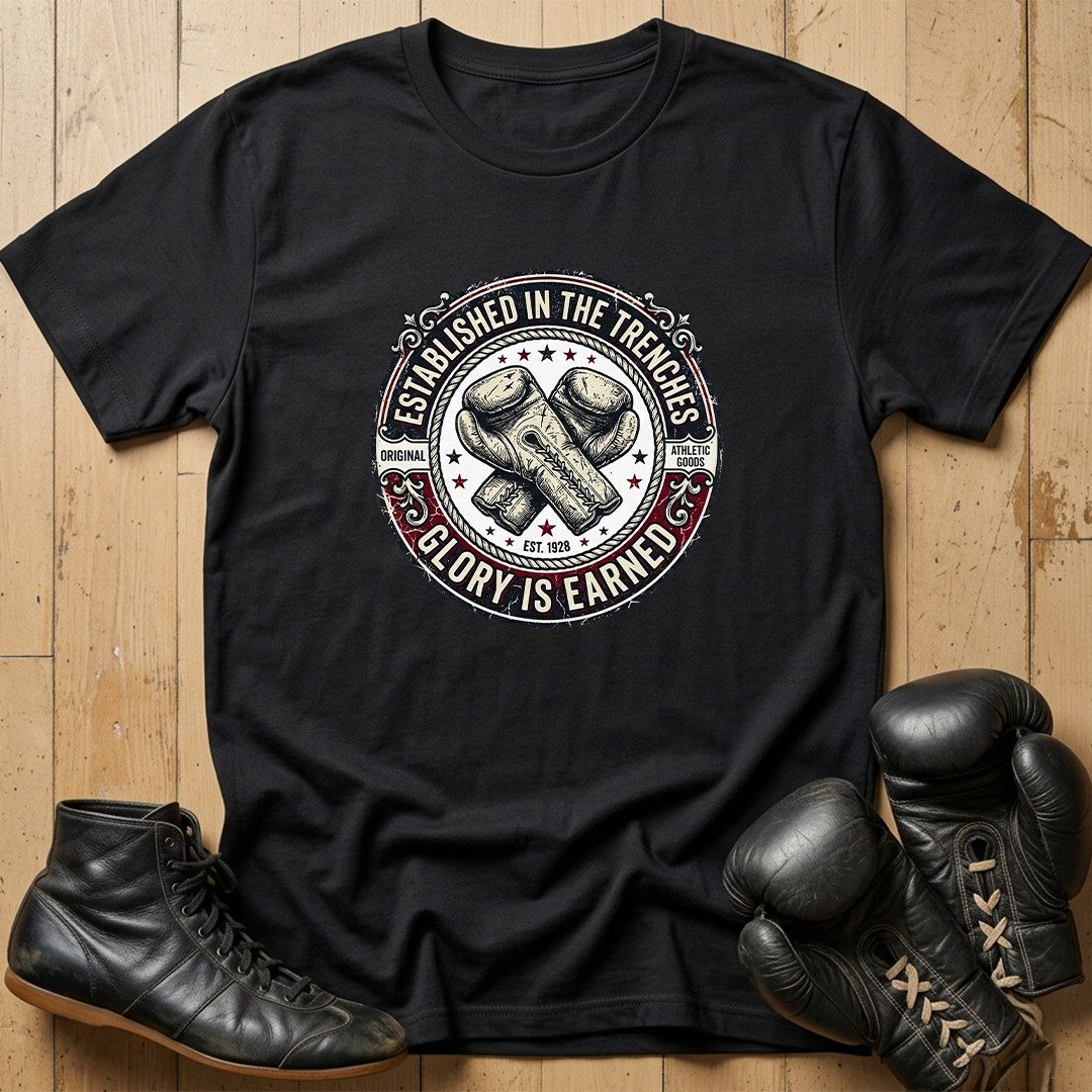 ESTABLISHED IN THE TENCHES   T-shirt