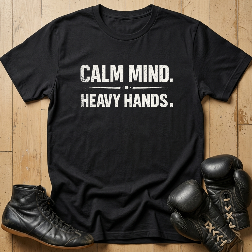 Calm mind heavy hands T-shirt