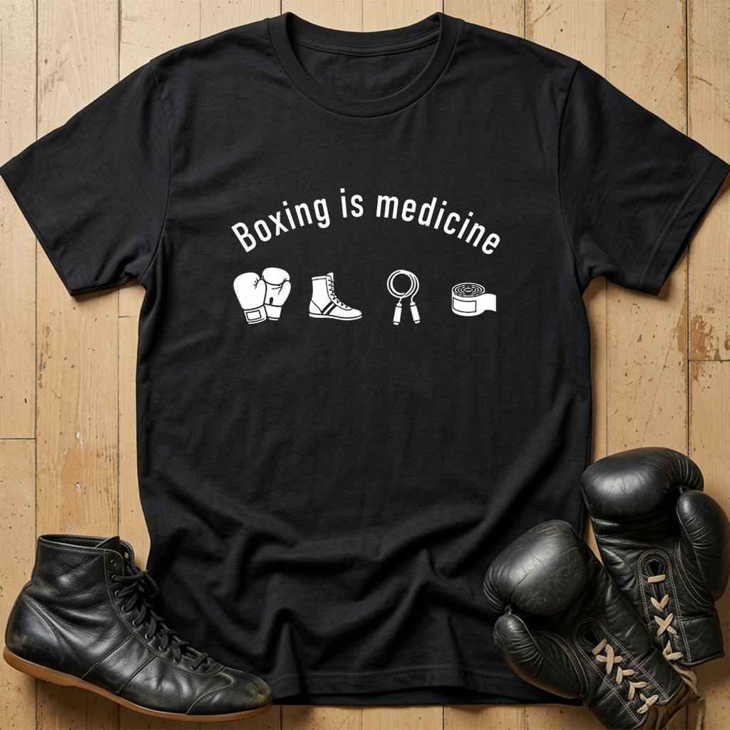 Sanity boxing T-shirt