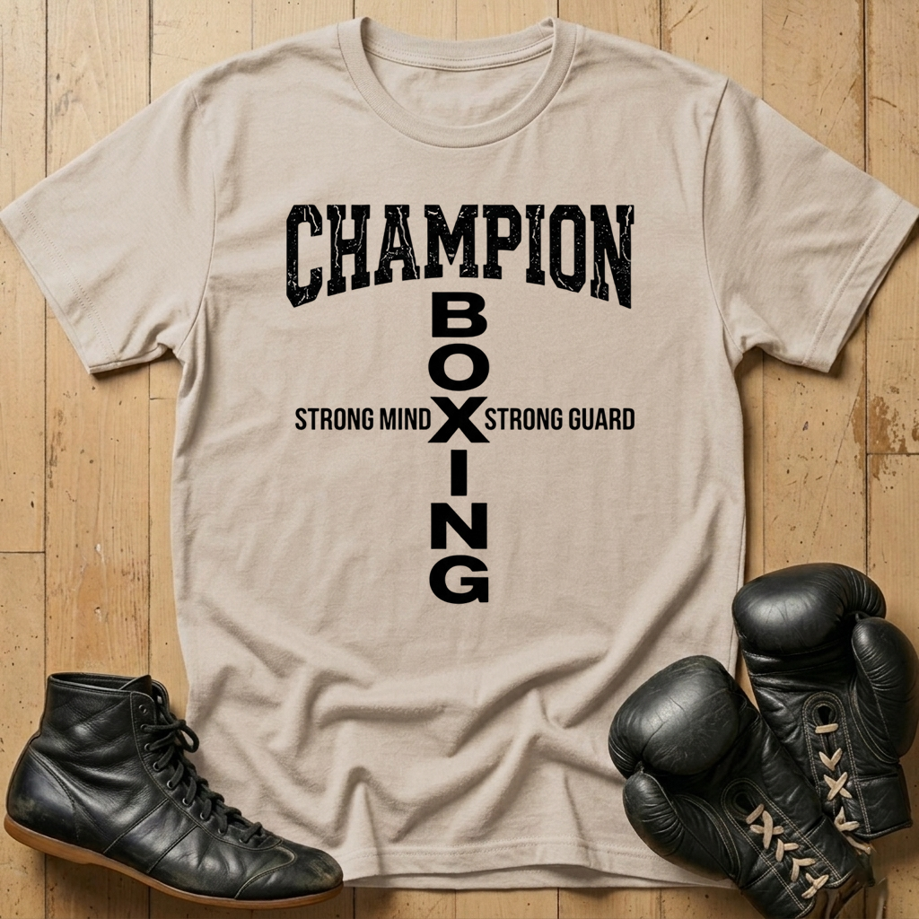 champion boxing T-shirt