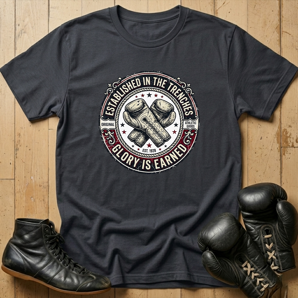ESTABLISHED IN THE TENCHES   T-shirt