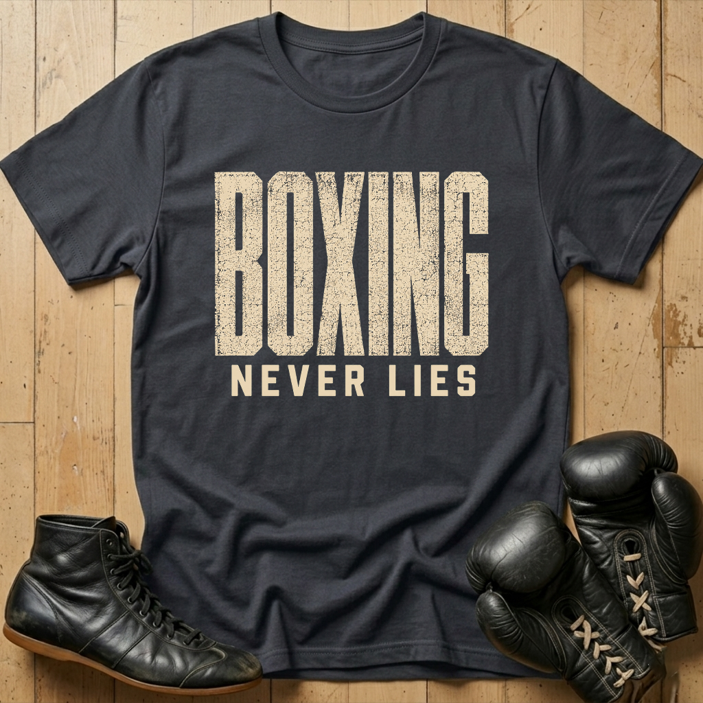 Boxing Never liesT-shirt