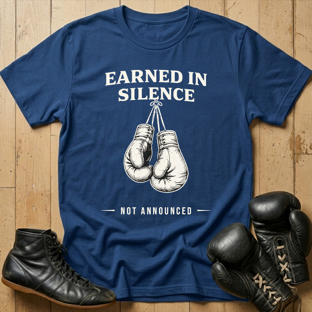 Earned in silence T-shirt