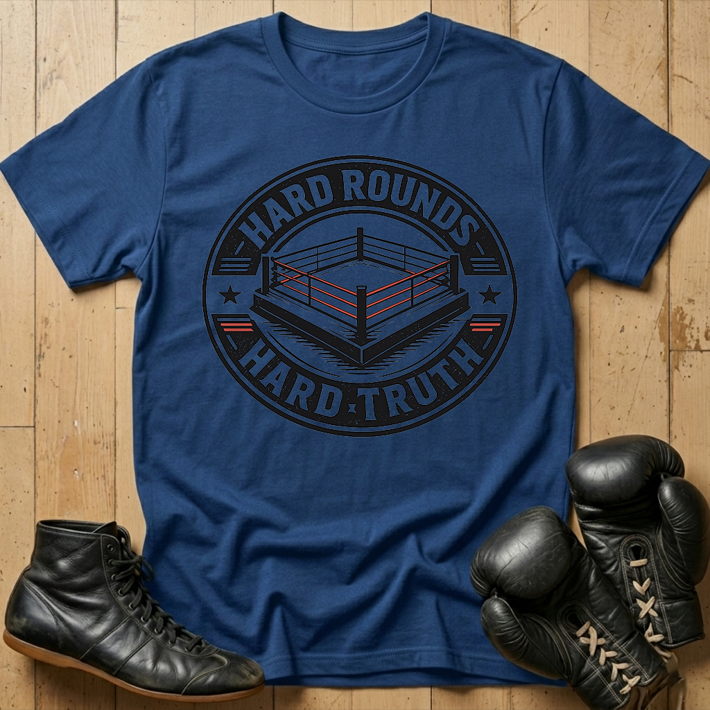 Hard rounds hard truth T-shirt
