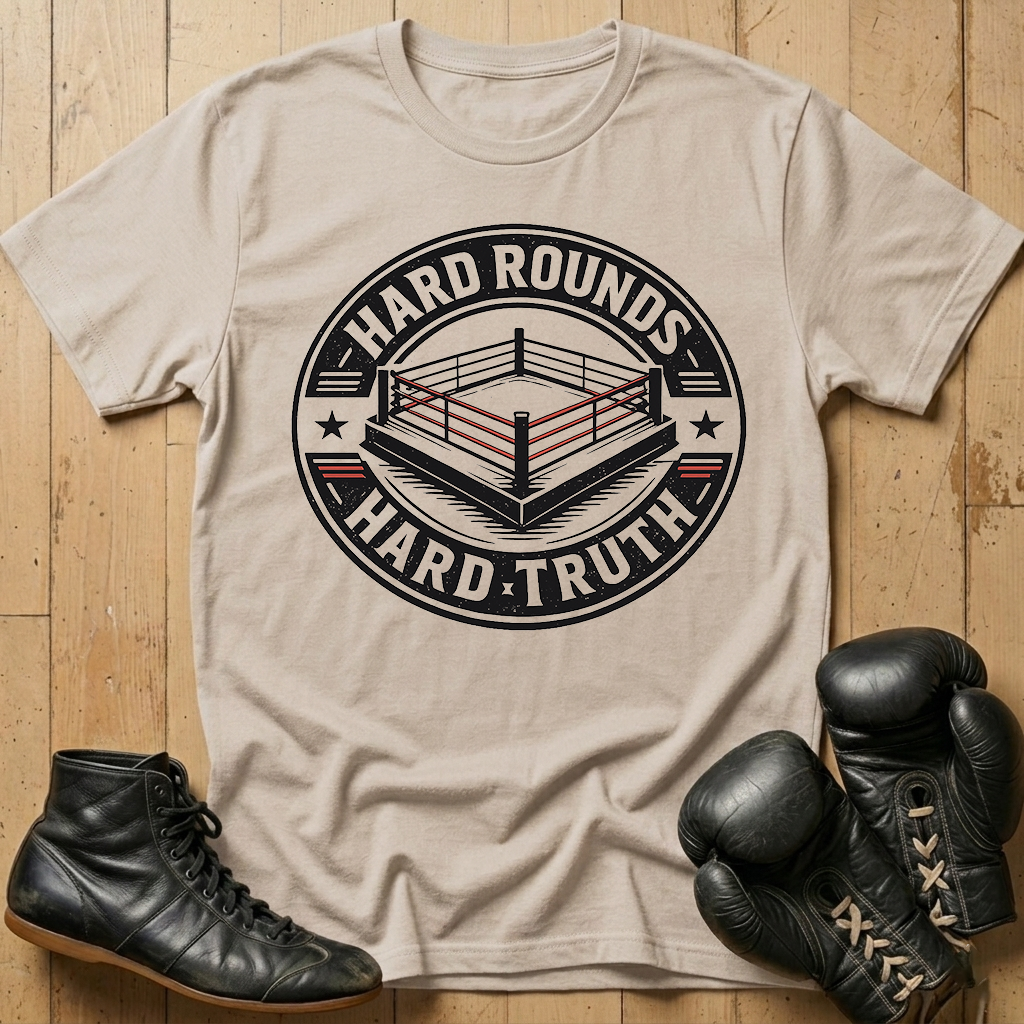 Hard rounds hard truth T-shirt