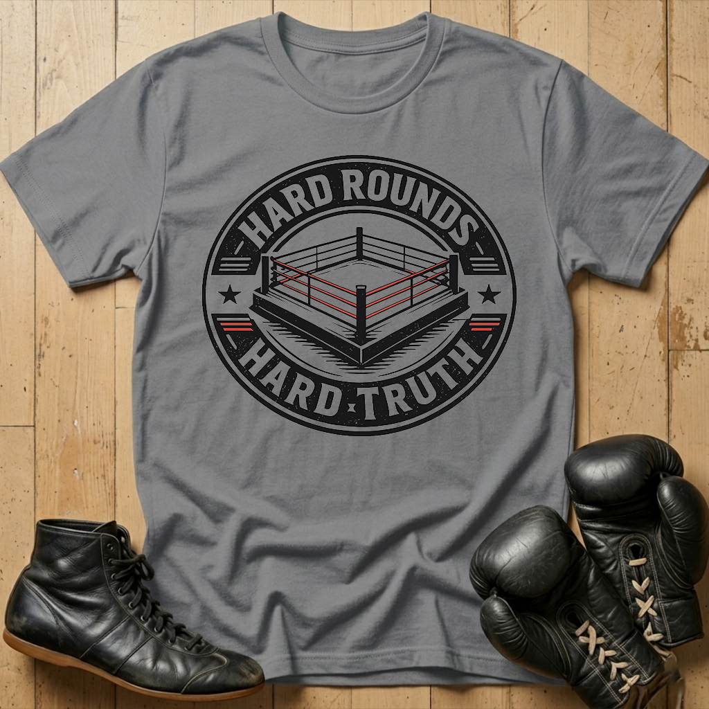 Hard rounds hard truth T-shirt