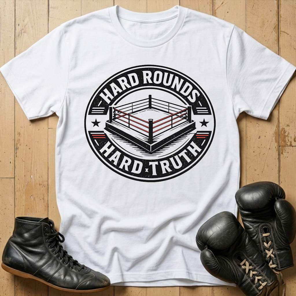 Hard rounds hard truth T-shirt
