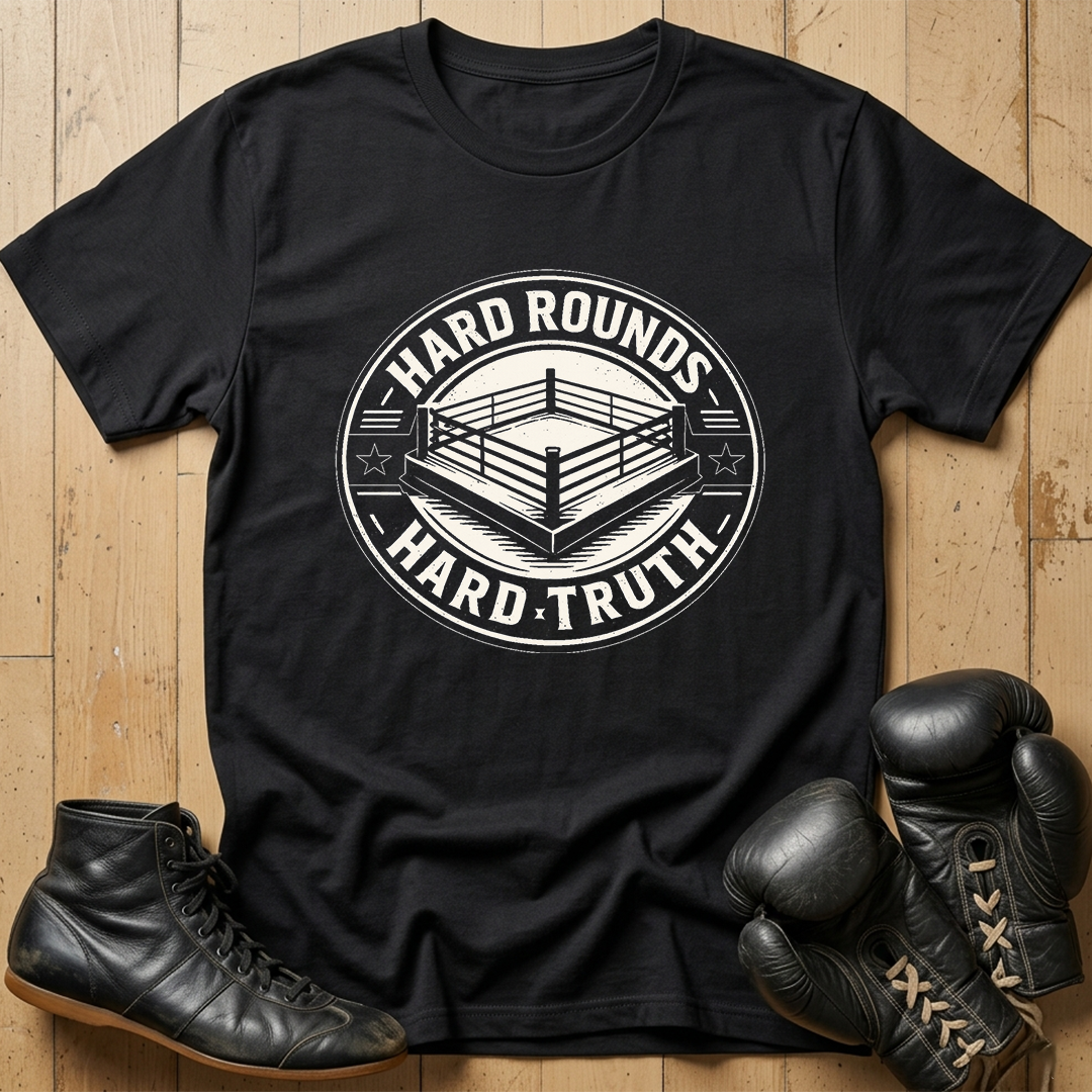 Hard rounds hard truth T-shirt