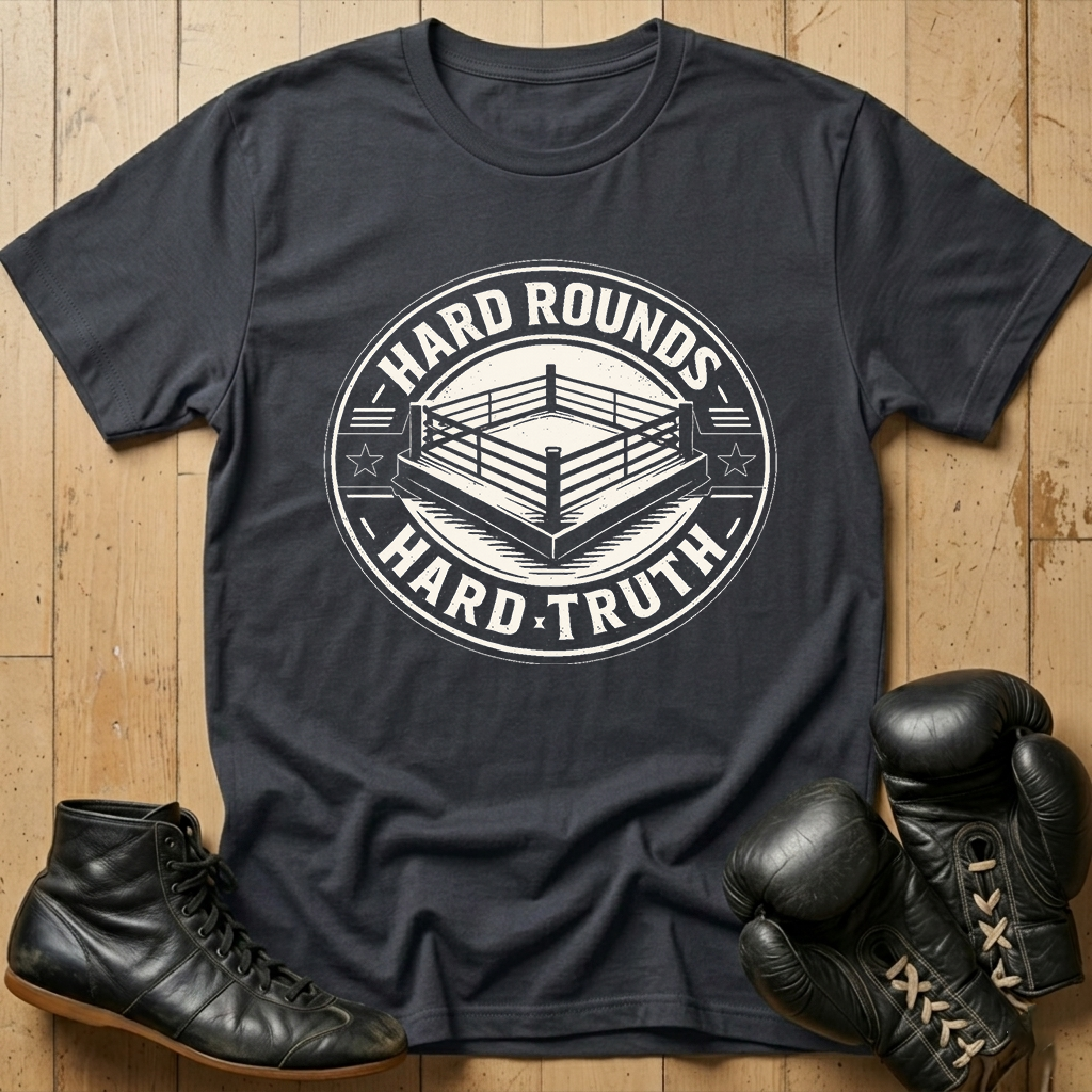 Hard rounds hard truth T-shirt