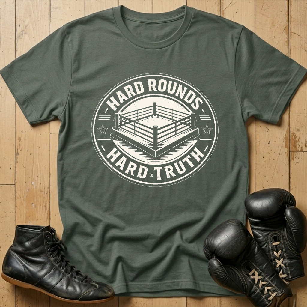 Hard rounds hard truth T-shirt
