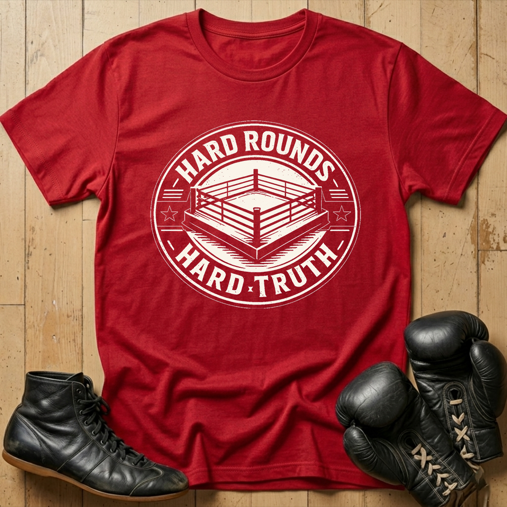 Hard rounds hard truth T-shirt