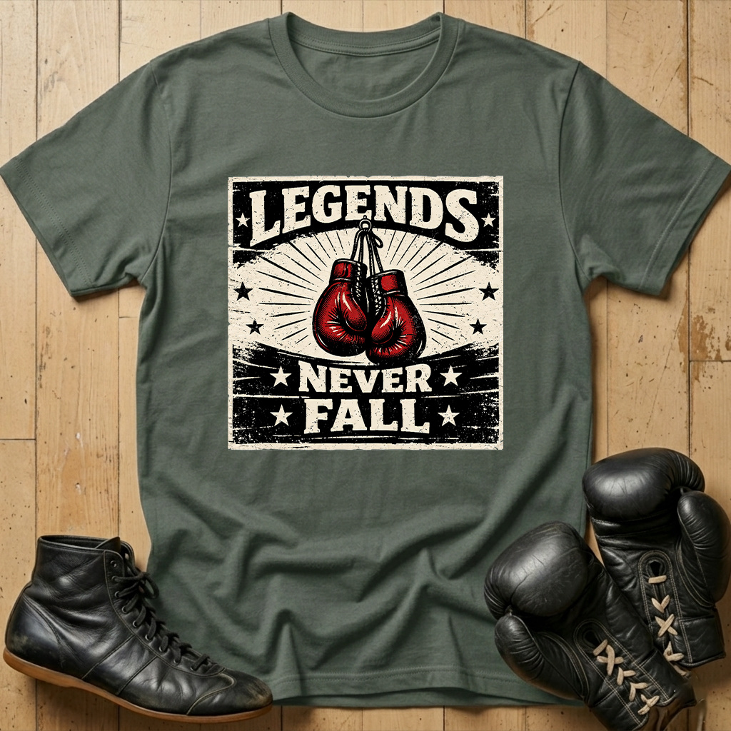 Legends never fallT-shirt