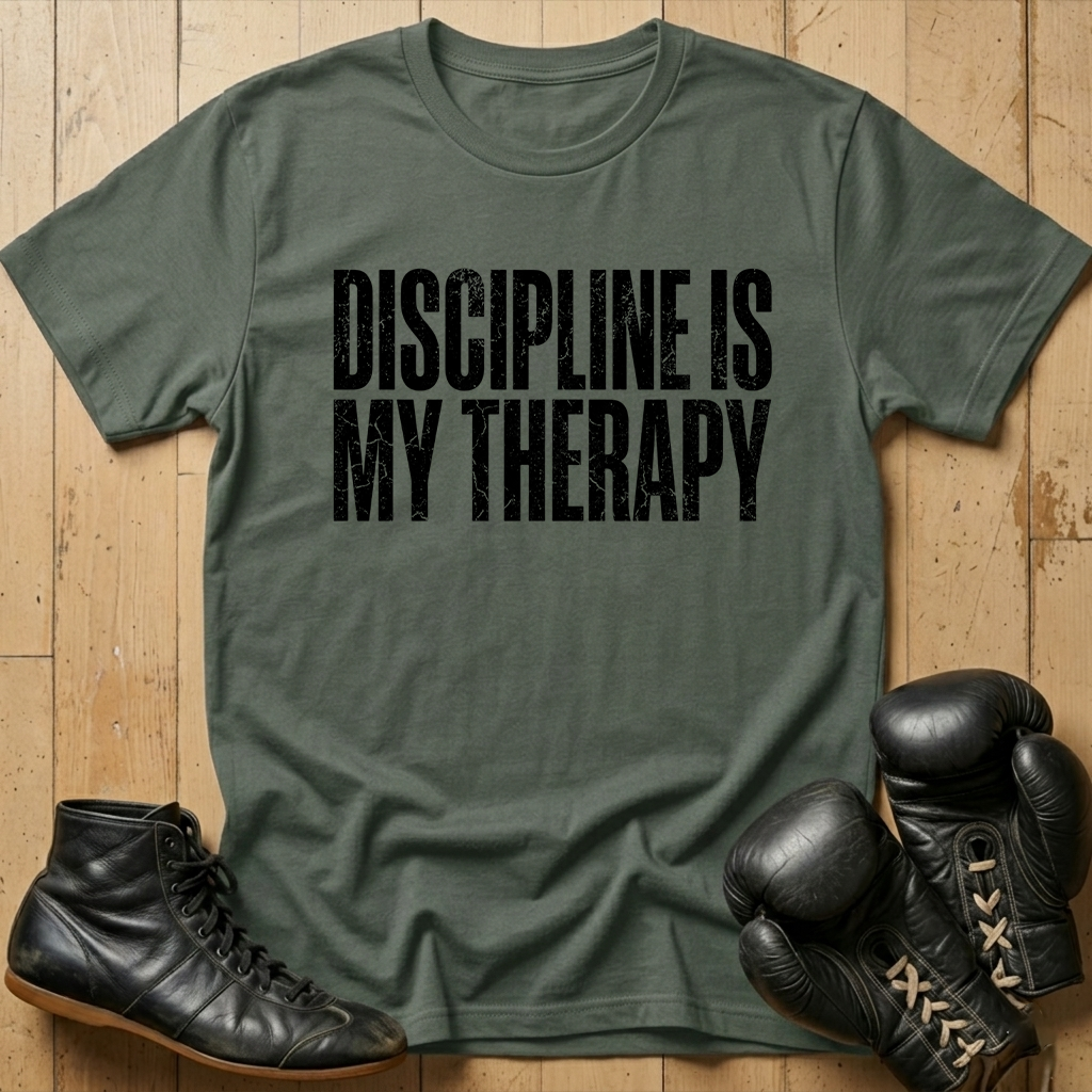 Discipline Is My Thearpy T-shirt