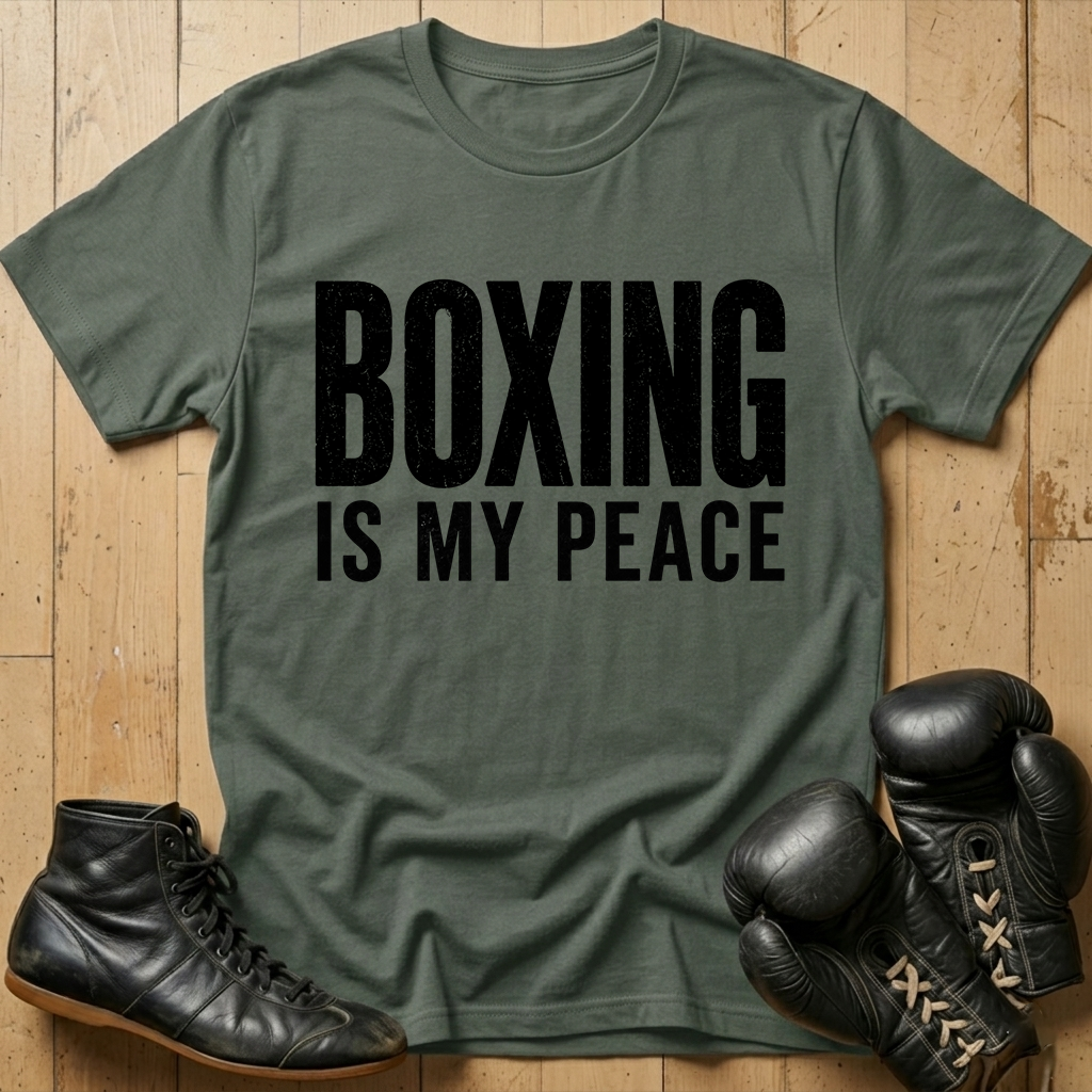 Boxing Is My Peace T-shirt