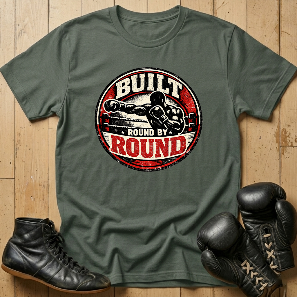 built round by round T-shirt